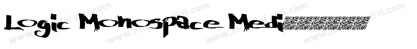 Logic Monospace Medi字体转换